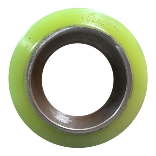 LLANTA 10X4X6 1/2 POLY VERDE TOPOWER