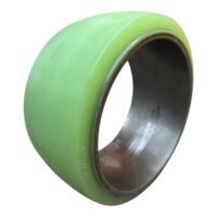 LLANTA 13X6X10 POLY VERDE TOPOWER