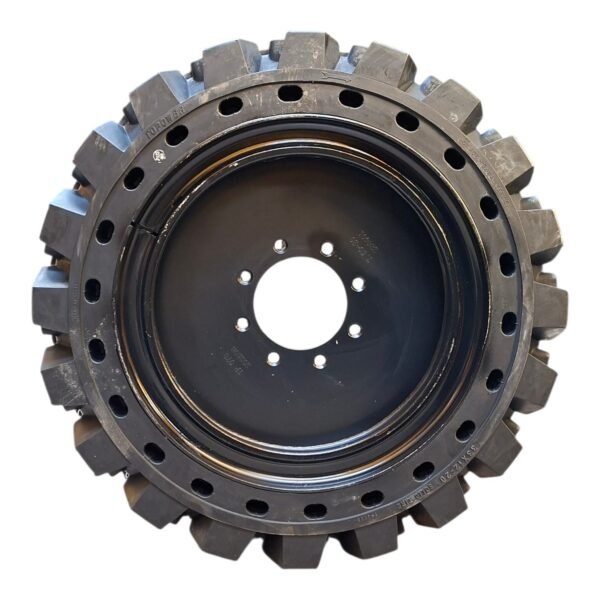 LLANTA SÓLIDA 33X12-20/7.50 TRACCIÓN NEGRA CON RIN TOPOWER