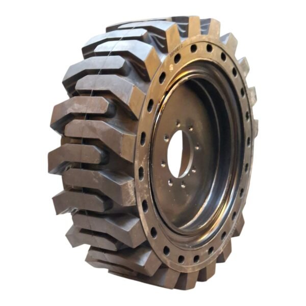 LLANTA SÓLIDA 33X12-20/7.50 TRACCIÓN NEGRA CON RIN TOPOWER