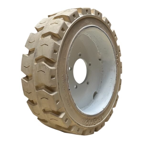 LLANTA 16X5 JLG 4520176 CON RIN TRACCIÓN SÓLIDA CLEAN