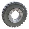 LLANTA 25X7-12 JLG E300APJ CON RIN TRACCIÓN SÓLIDA NEGRA TOPOWER
