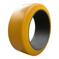 LLANTA 13 X 5 1/2 X 9 1/2 POLY AMARILLA SUPERIOR