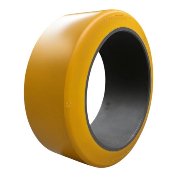 LLANTA 13 X 5 1/2 X 9 1/2 POLY AMARILLA SUPERIOR