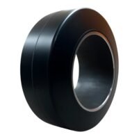 LLANTA 13 X 4 1/2 X 8 POLY NEGRA SUPERIOR