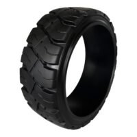 LLANTA SÓLIDA 18X8X12 1/8 TRACCIÓN NEGRA TOPOWER