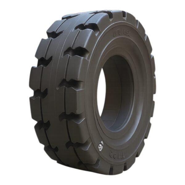 LLANTA SÓLIDA 15X4 1/2-8 TP312 QUICK NEGRA TOPOWER