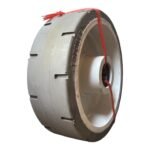 LLANTA 305/100-255 UPRIGHT CON BALERO GRIS TOPOWER