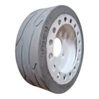 Imagen de WhatsApp 2025-11-19 a las 14.14.11_5862f859 LLANTA 12X4 (200X8) NO MANCHANTE CON FRENO SKYJACK TOPOWER